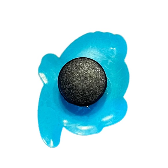 Flounder from the Little Mermaid Croc Charm - Picture 2 of 3